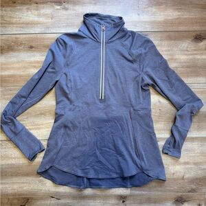 CALIA by Carrie Underwood Women's Gray Half-Zip Jacket